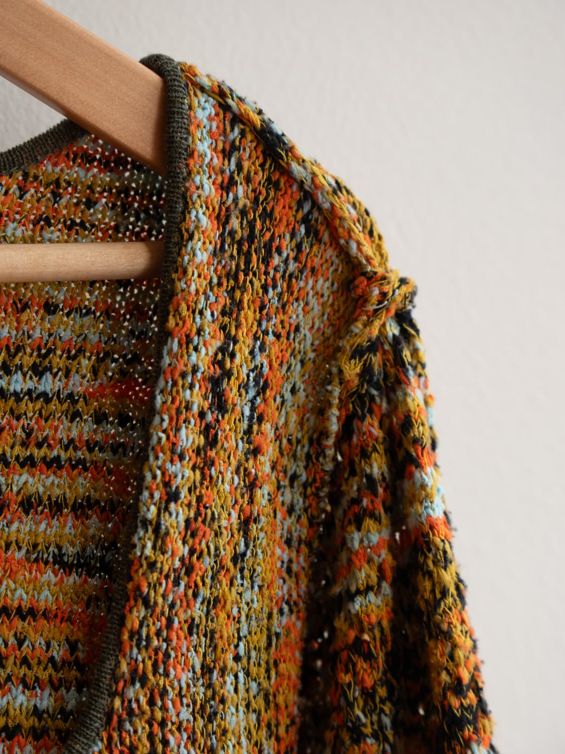 퍼버즈 멀티 컬러 니트 가디건 상품이미지4