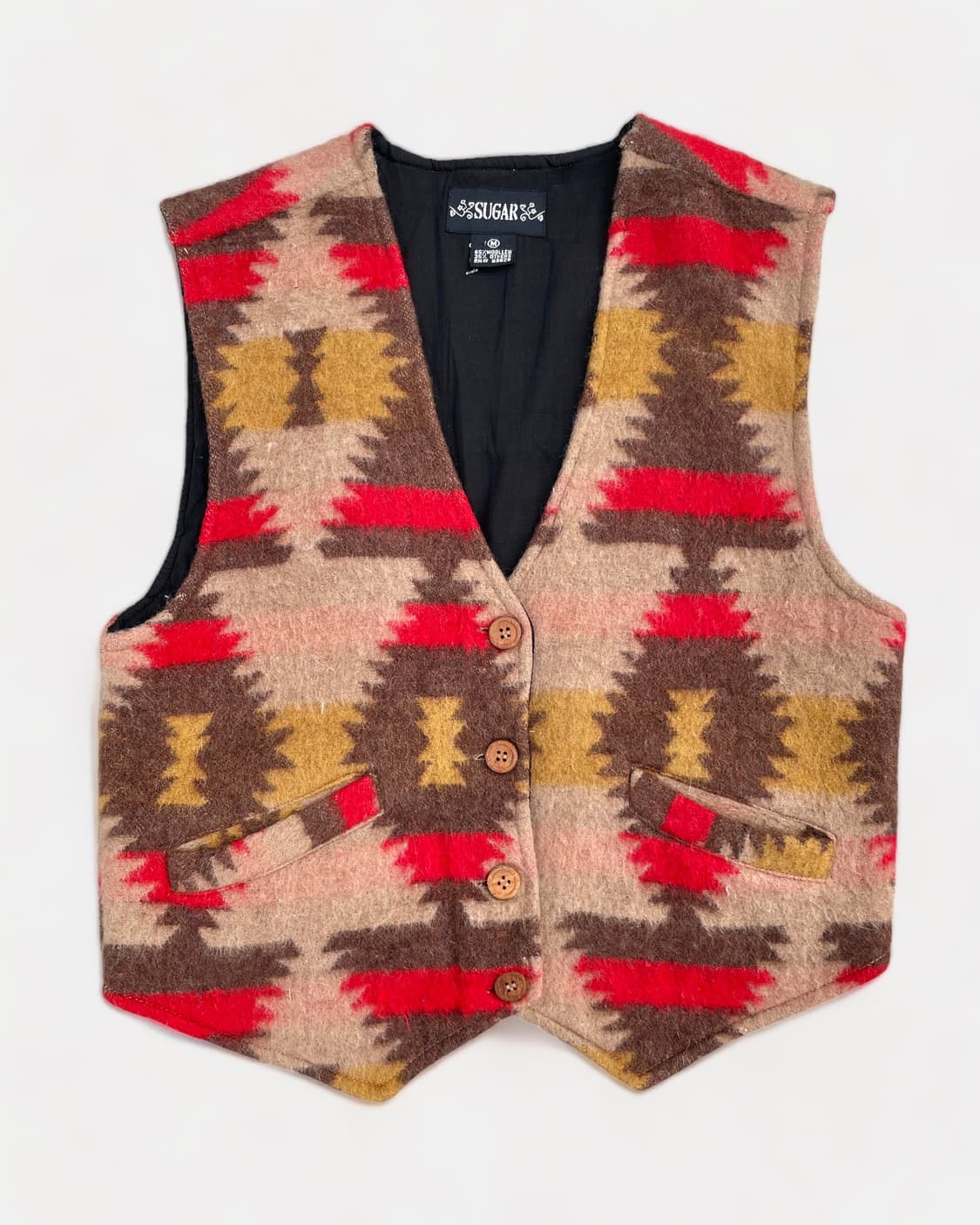 vintage navajo wool vest 상품이미지1