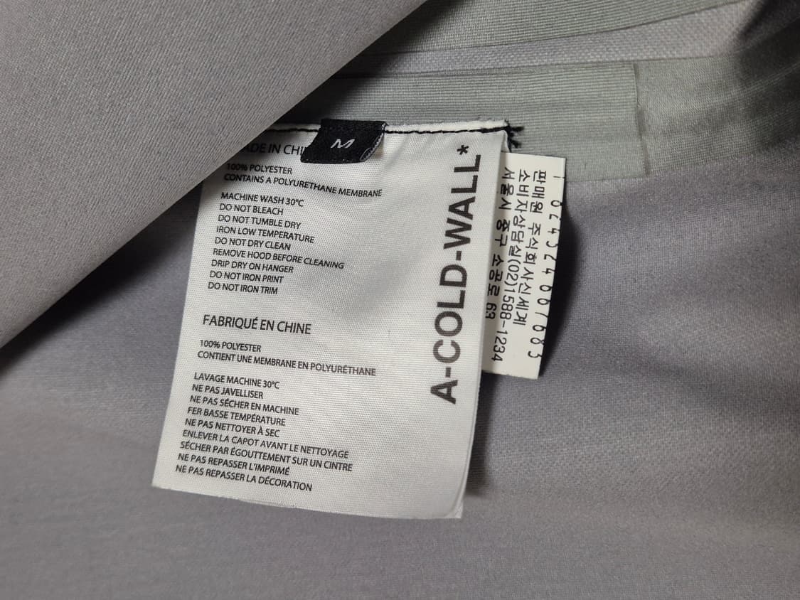 어콜드월 A cold wall 그래픽 M65 자켓 상품이미지8