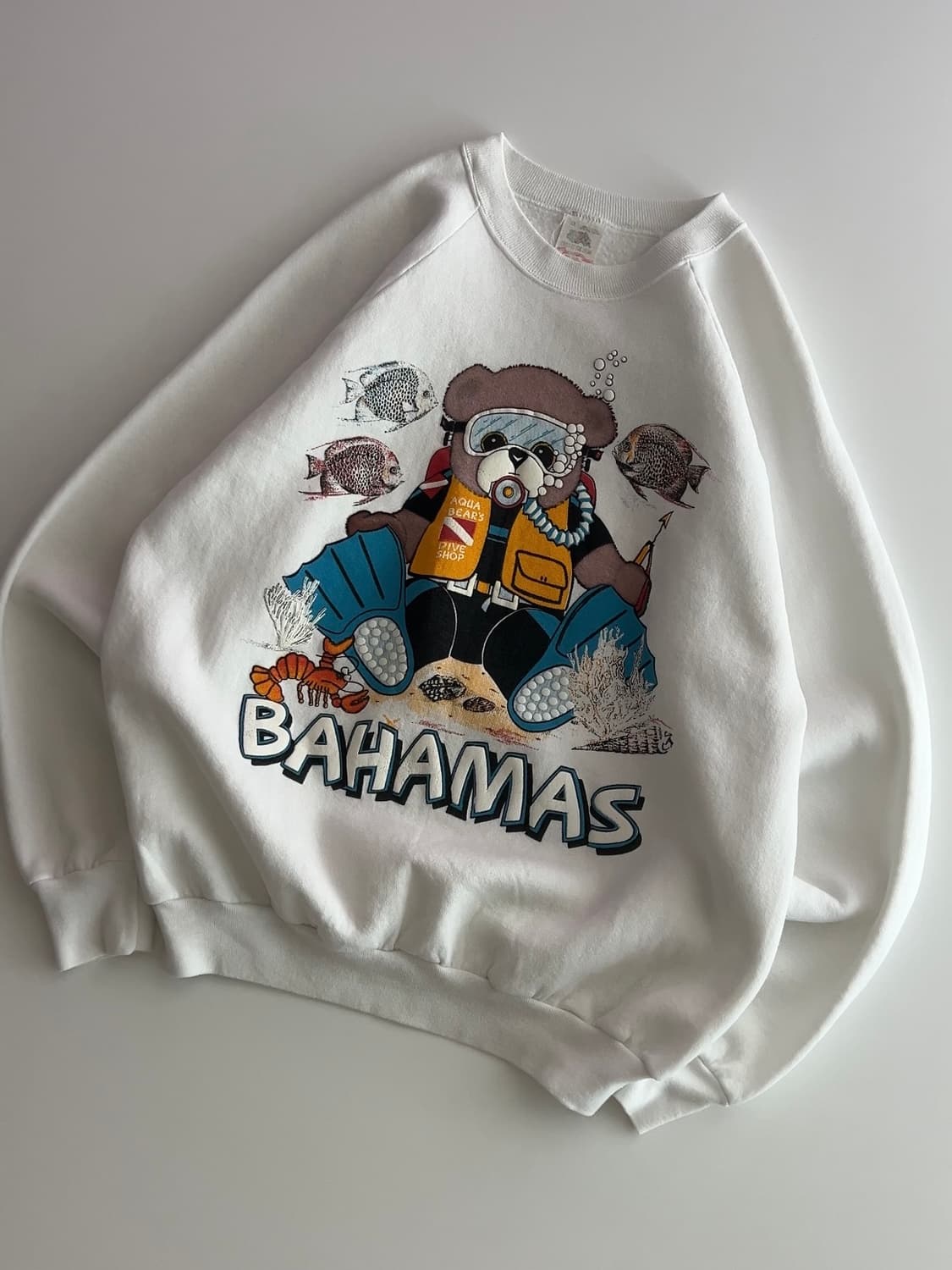 90s USA 프루트오브더룸 맨투맨 XL 상품이미지3