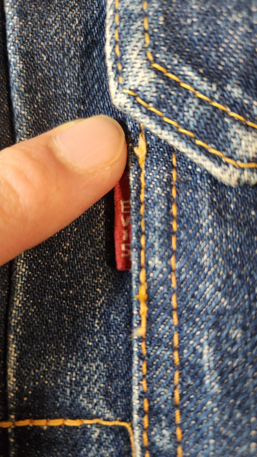 90s evisu 데님자켓 상품이미지3