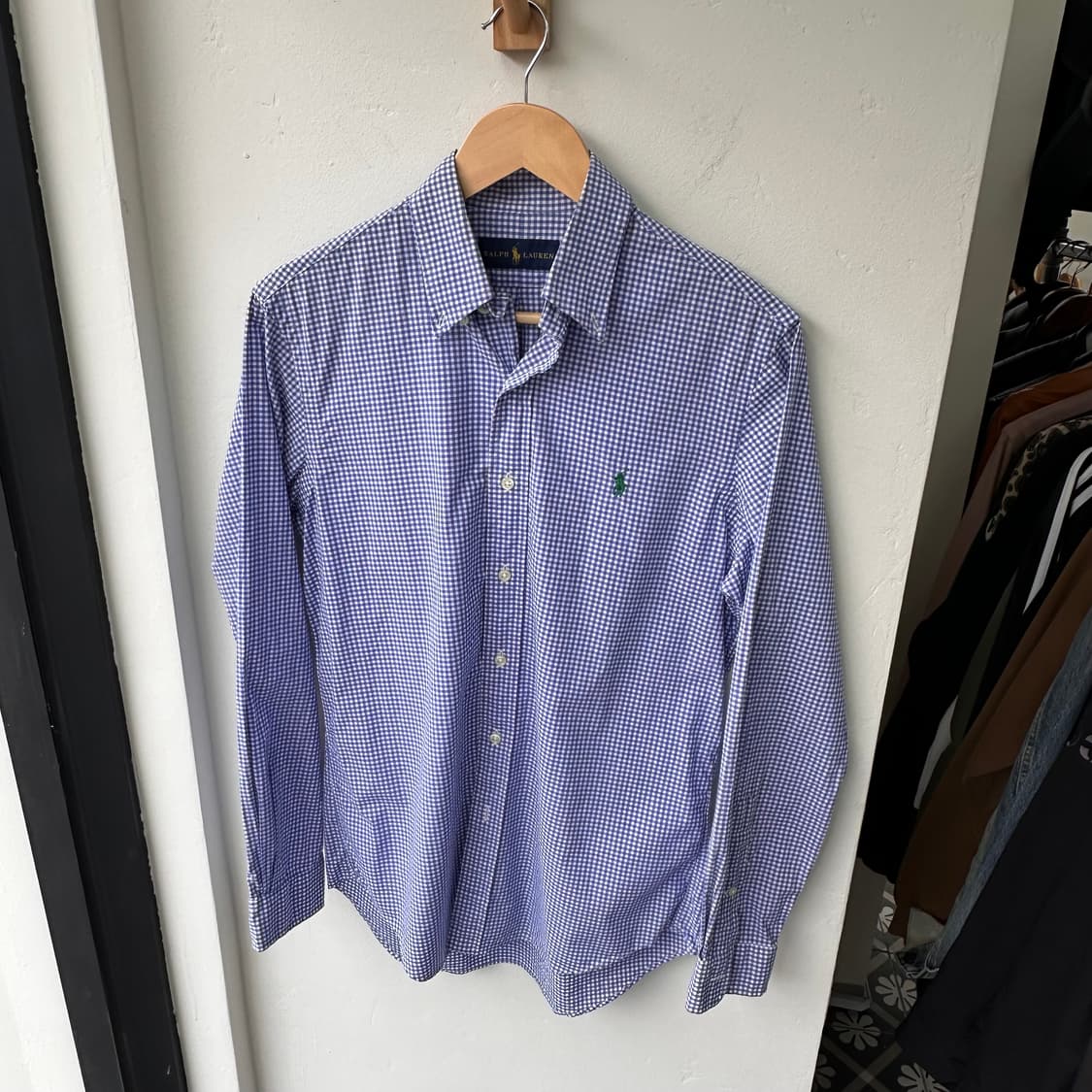 15264 - 폴로 랄프로렌 블루 체크 셔츠 상품이미지2