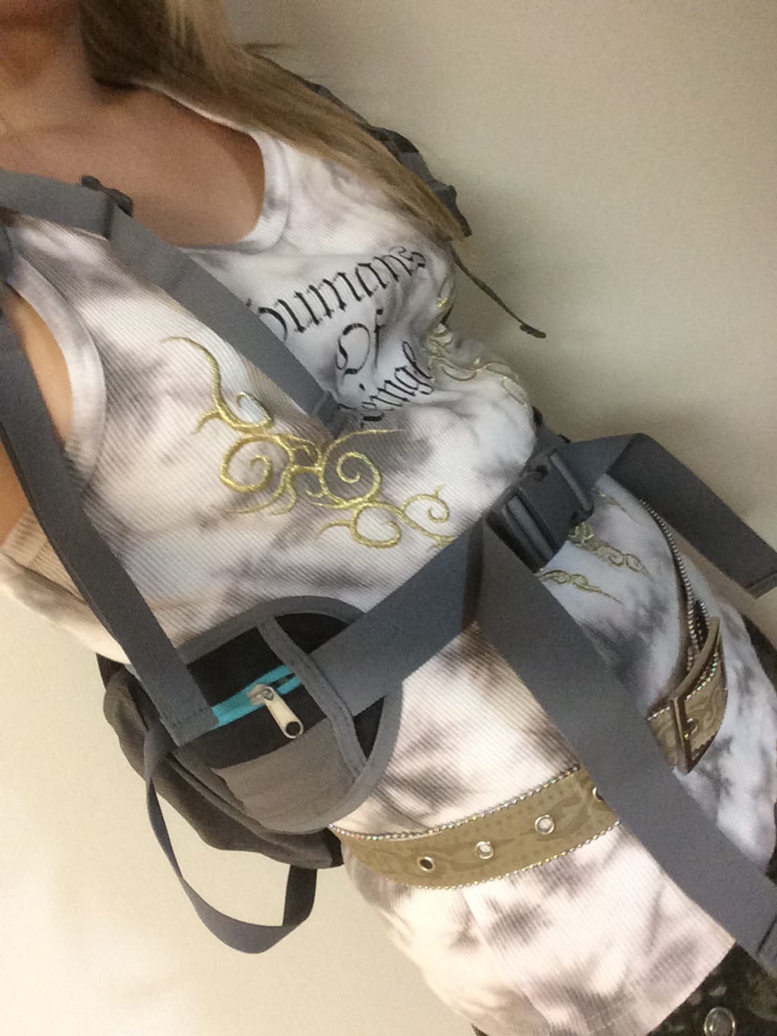 Tribal Gothic Punk Sleeveless + Belt  상품이미지5