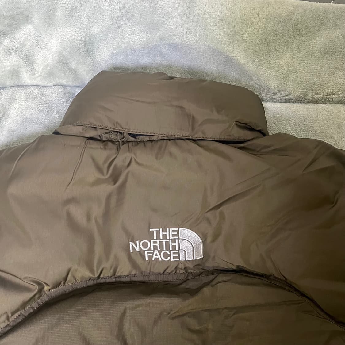 The north face 노스페이스 센터로고 중앙로고 조끼패딩 m 상품이미지6