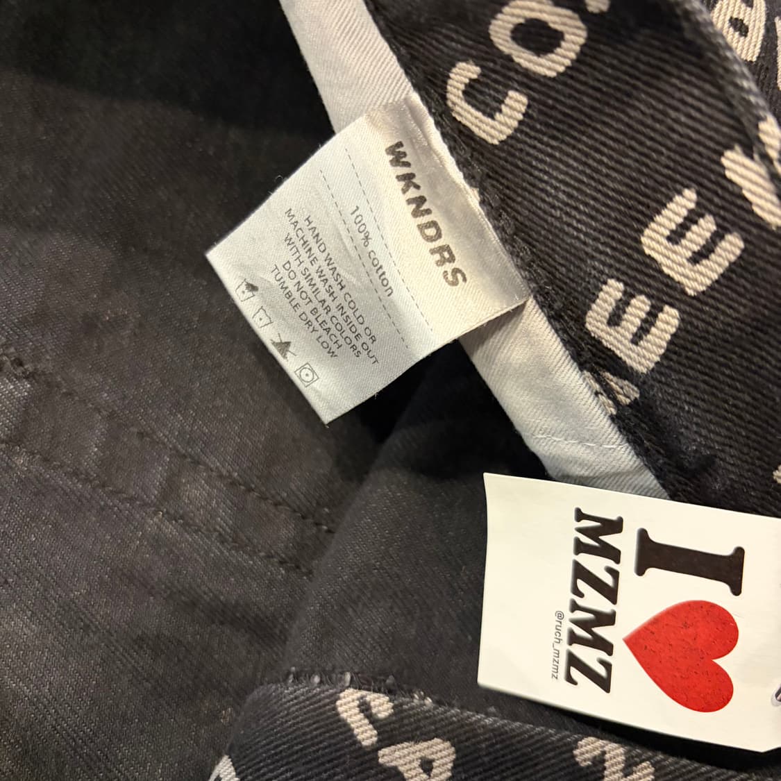 [XL] 위캔더스 위켄드기어 컴퍼니 패턴 데님 팬츠 D615 상품이미지5