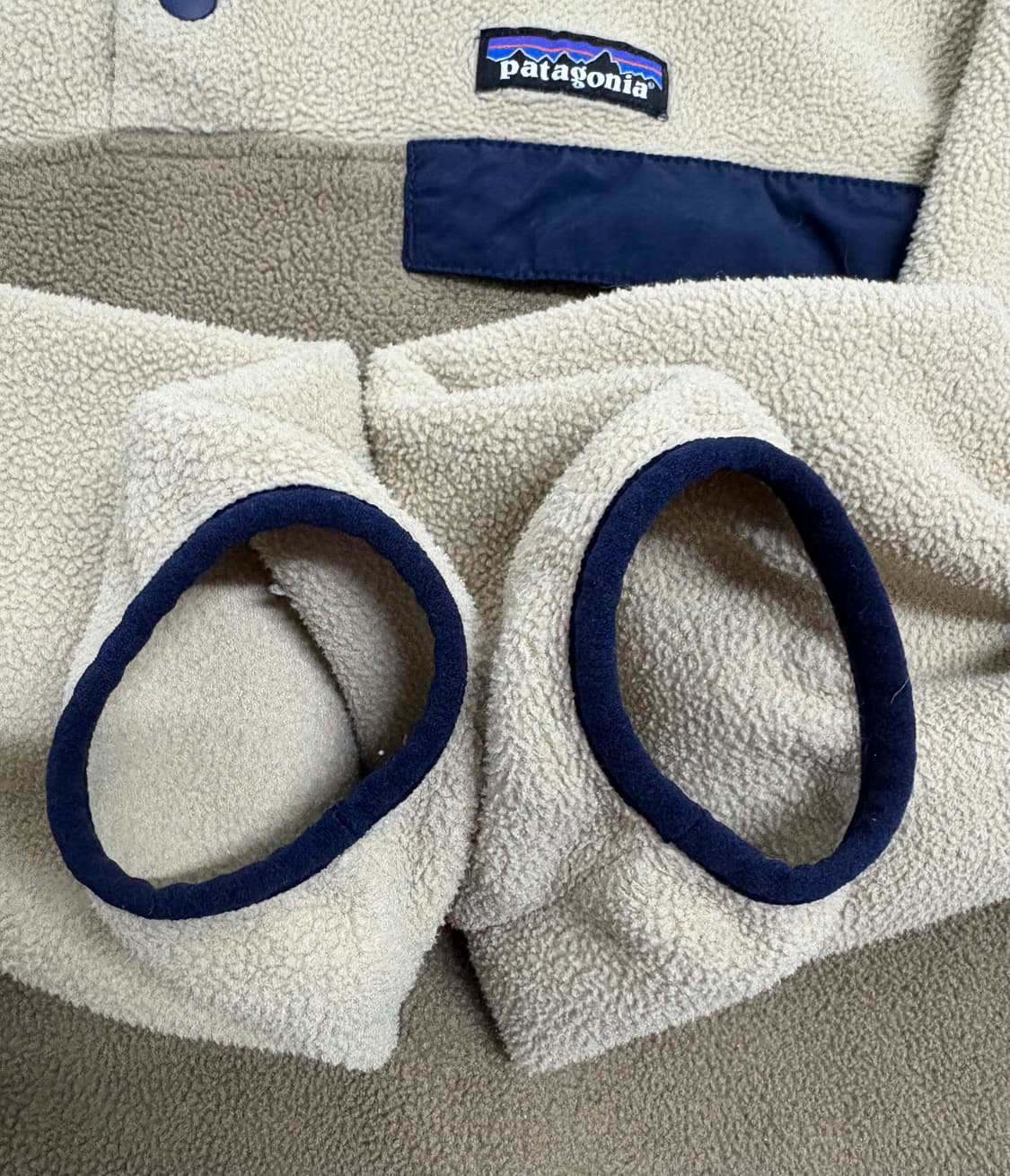 빈티지 파타고니아 신칠라 스냅티 멘즈M 애쉬탄 상품이미지5