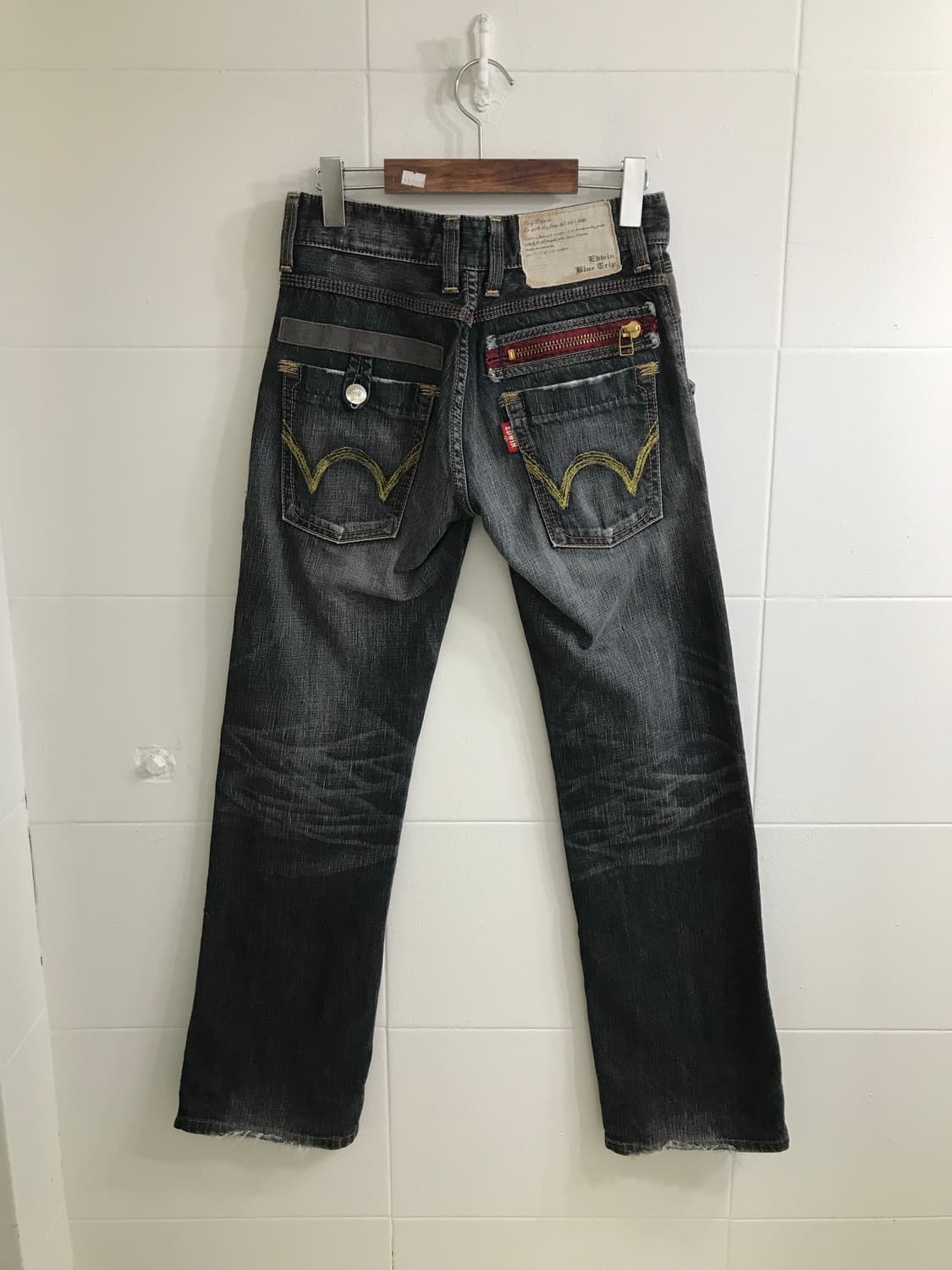 빈티지 에드윈 펑크 스트릿 퍼자켓 코디 세트 상품이미지8