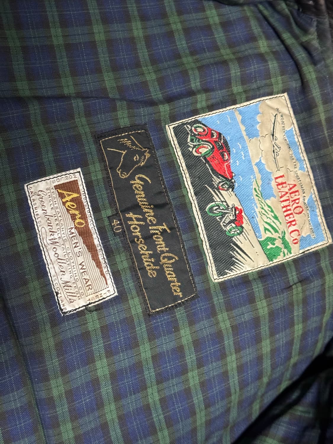 에어로레더 90s 하이웨이맨 40size 상품이미지4