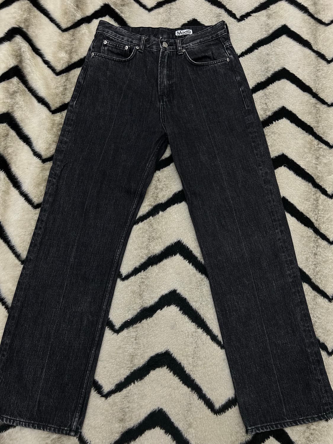 [29]모드나인 스타더스트 데님팬츠/흑청 상품이미지3