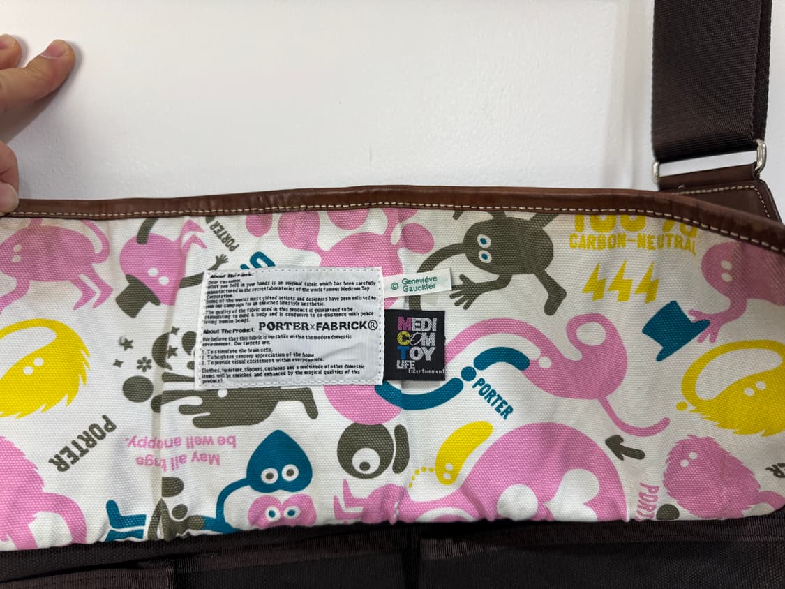 요시다 포터 x medicom toy 메신져백 상품이미지6