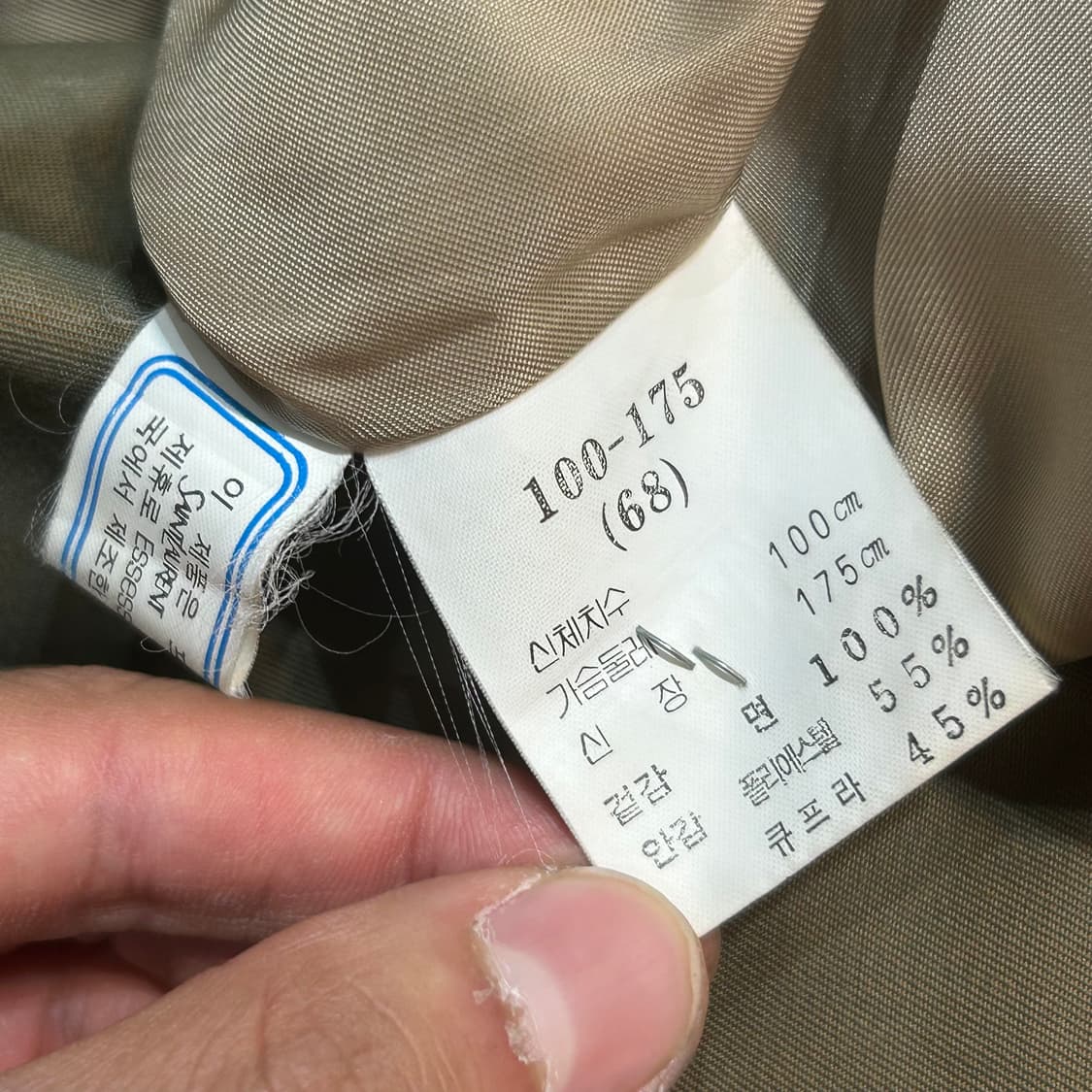 68 입생로랑 워싱 트렌치 코트 상품이미지5