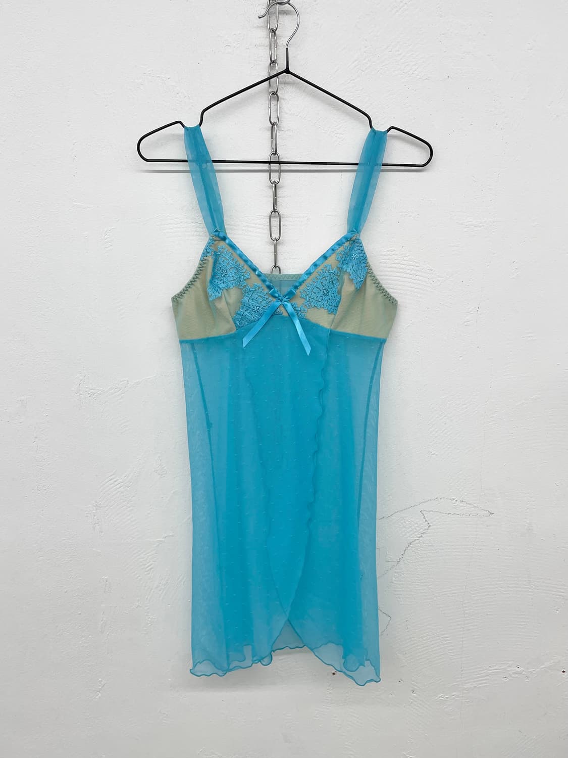 페어리 레이스 자수 슬립 상품이미지4