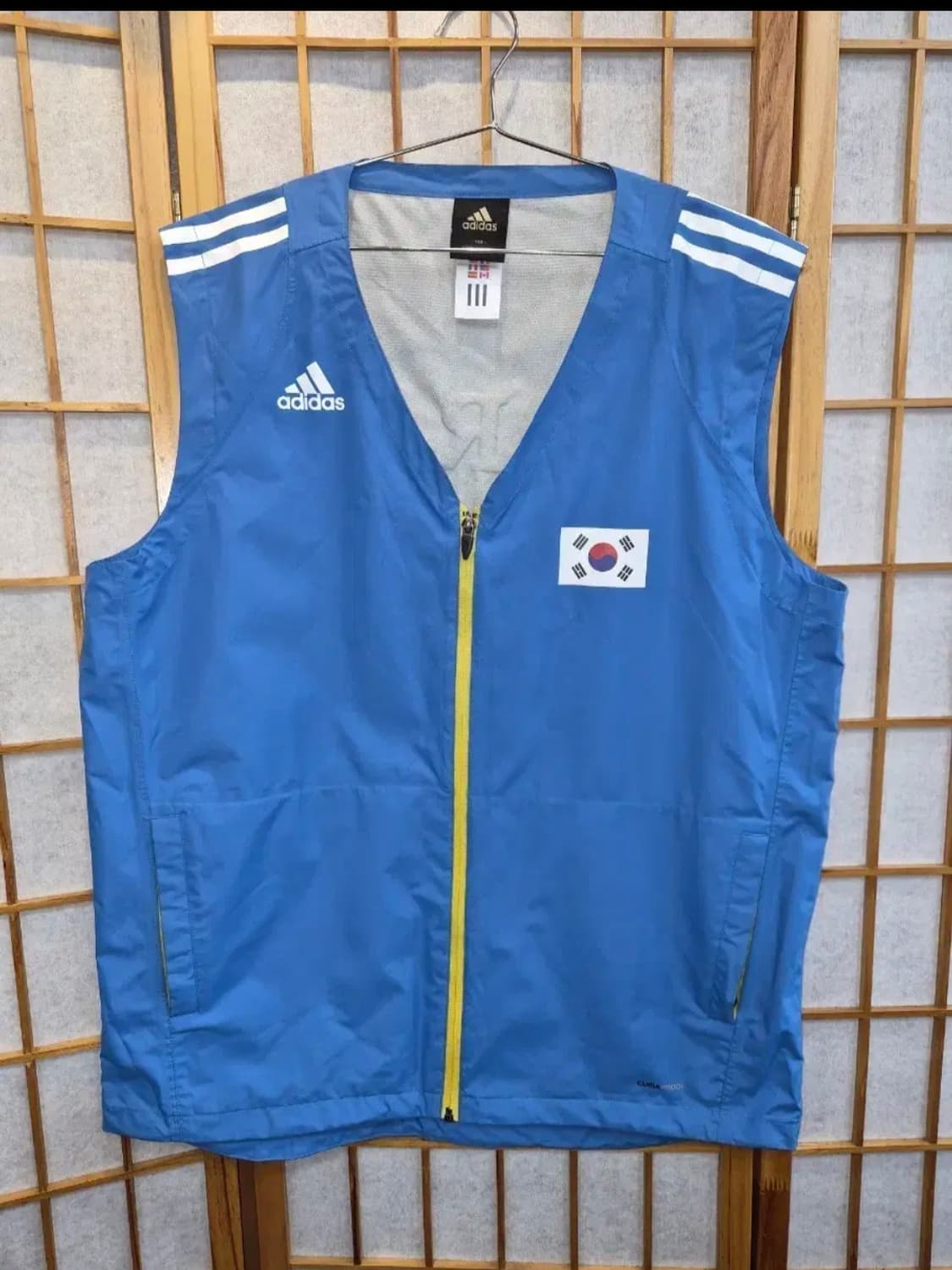 아디다스 대한민국 국대 바람막이 조끼 105 상품이미지1