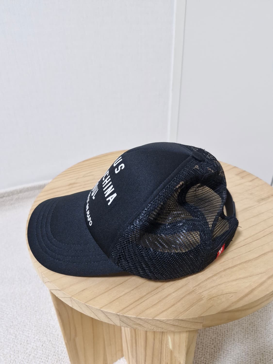 데우스 엑스 마키나 서울 블랙 볼캡 메쉬캡 상품이미지2