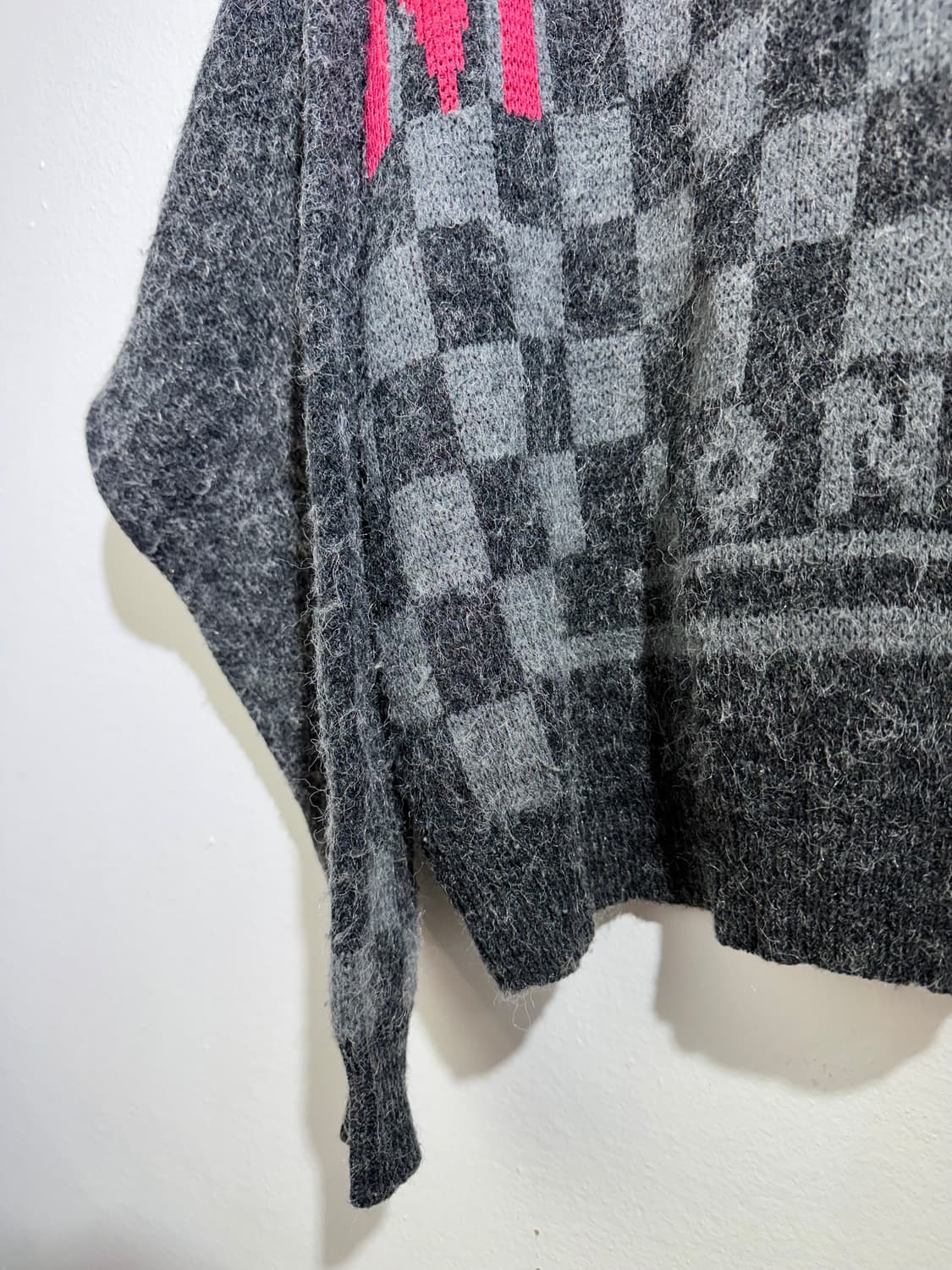 90s MODS 체커보드 모즈 니트 상품이미지3