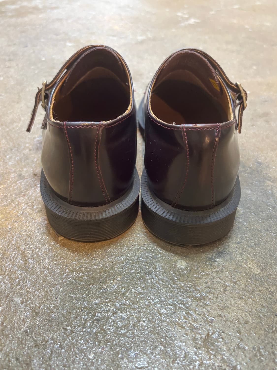 닥터마틴 판도라 더블 몽크 스트랩 슈즈 체리 레드 상품이미지5