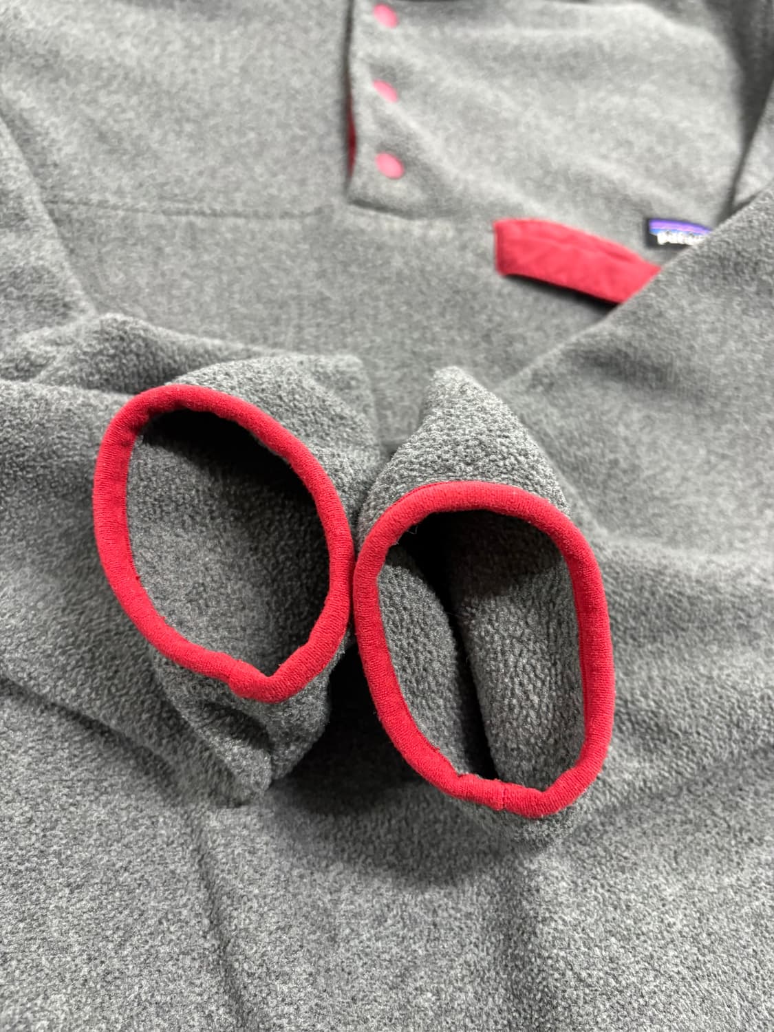 빈티지 파타고니아 신칠라 스냅티 그레이 멘즈S 상품이미지3