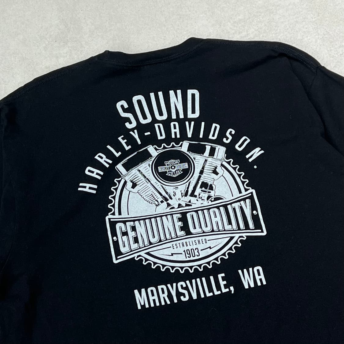 할리데이비슨 프린팅반팔티 s09908 상품이미지4