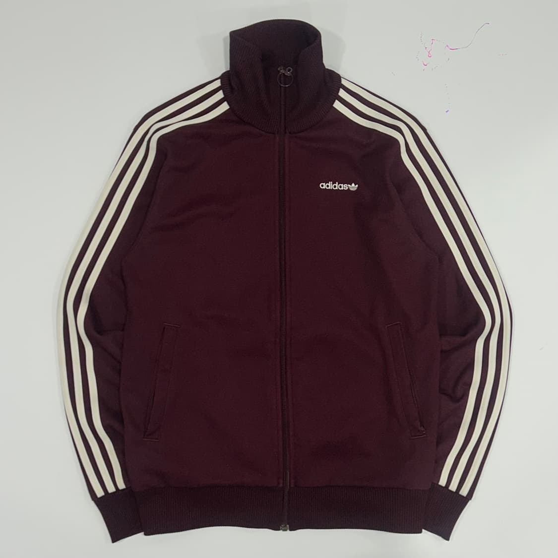 Adidas 아디다스 베켄바우어 폴라베어 자수 딥퍼플 져지  상품이미지4