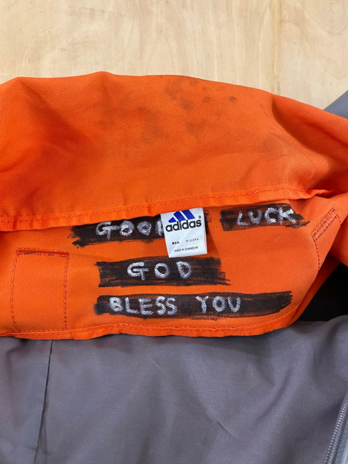 90~00's ADIDAS 'God Bless You' bag 상품이미지9