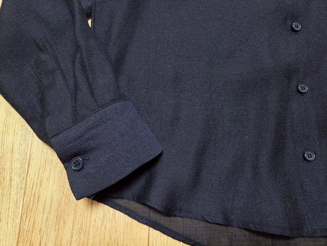 누아르테(NOUARTE) 글렌 시어 블라우스셔츠 55-66 새상품 상품이미지7