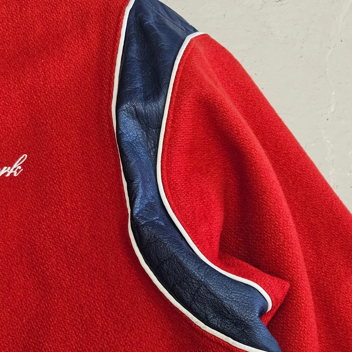 00's supreme 빈티지 슈프림 뉴욕 울 바시티 자켓 M~L 상품이미지5