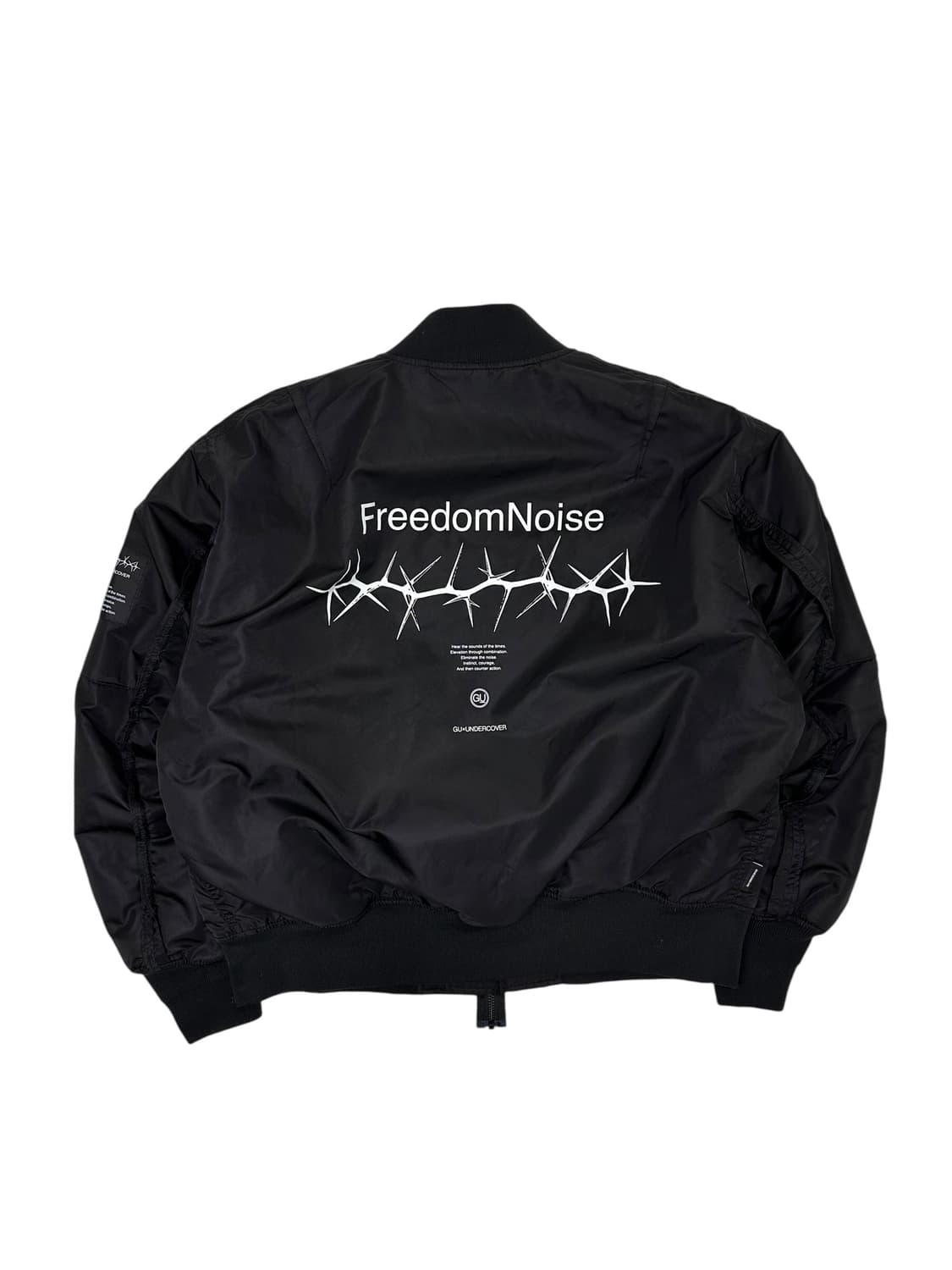 GU × 언더커버 프리덤노이즈 MA-1 봄버 자켓 상품이미지6