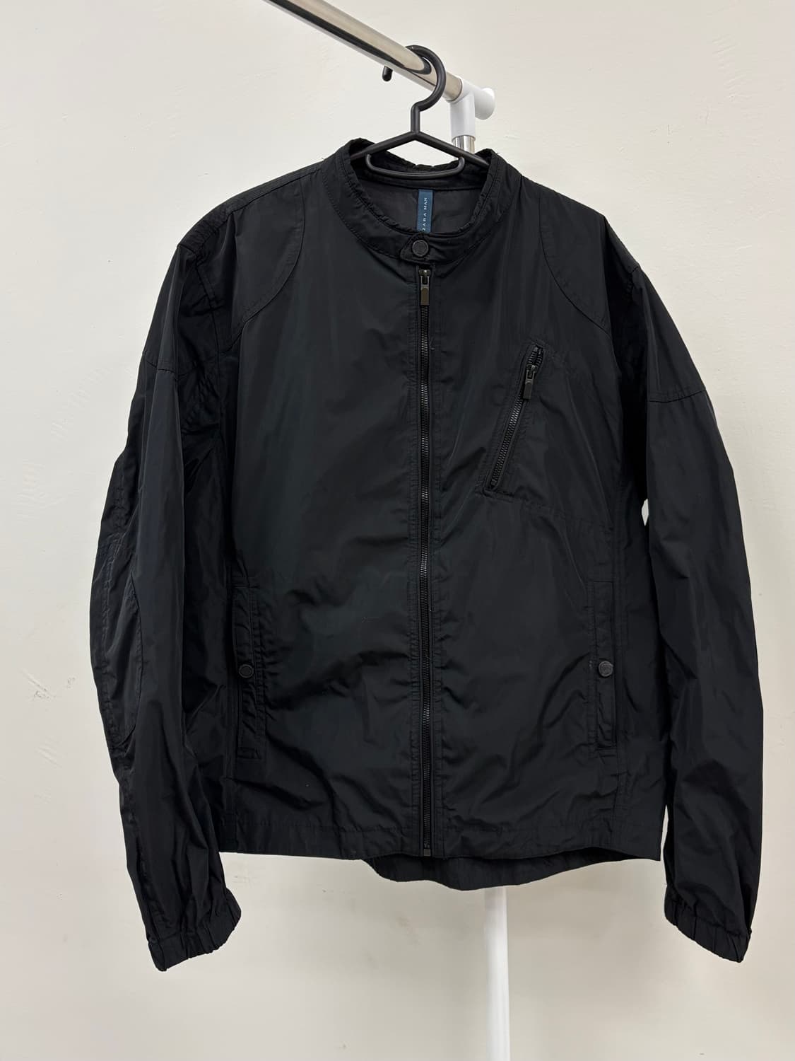 빈티지 블랙 봄버 자켓 상품이미지6