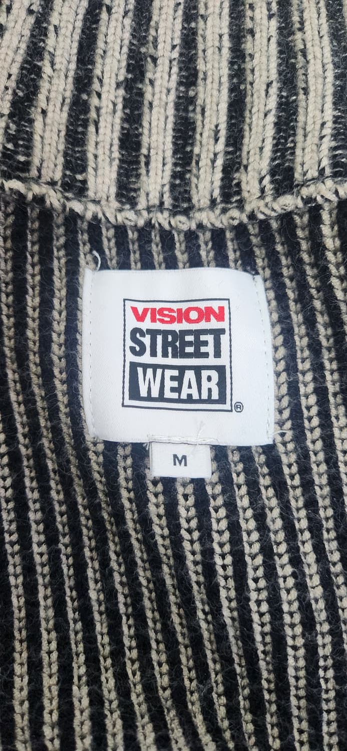 비전스트릿웨어 스트라이프 넥가디건 상품이미지3