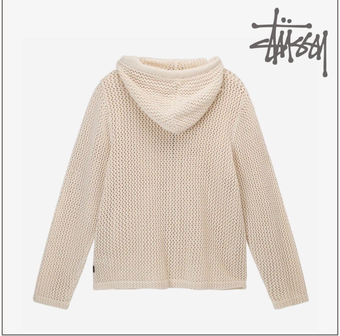 스투시 네트 후드 집업 상품이미지2