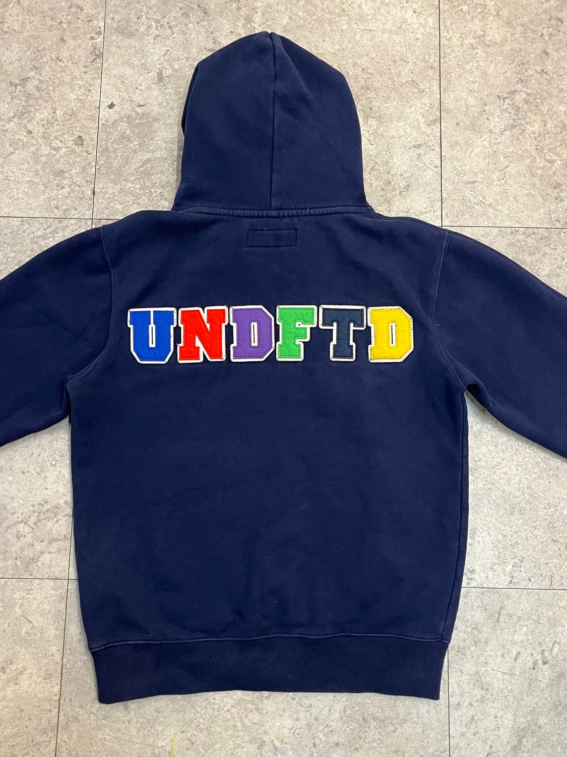 언디핏 언디피티드 후드티 네이비 S #csz2314 상품이미지9