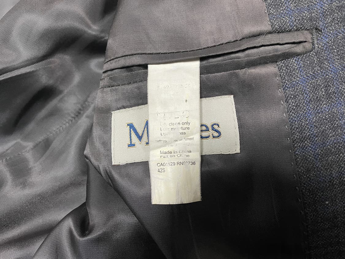 100~105) 폴로 랄프로렌 차콜 윈도우체크 블레이저(RRL&LVC) 상품이미지4