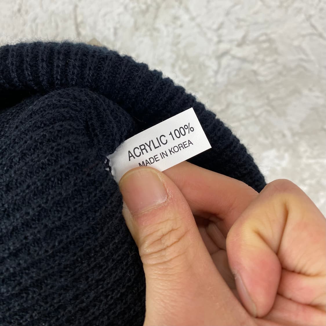 VINTAGE 스파이크 스터드 악마 뿔 비니 상품이미지6