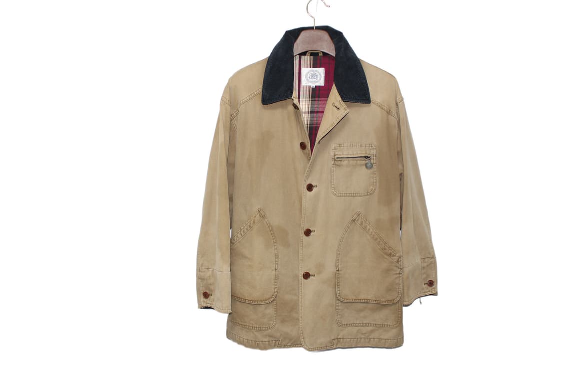 1990s 제이프레스 워시드코튼 초어코트 상품이미지5