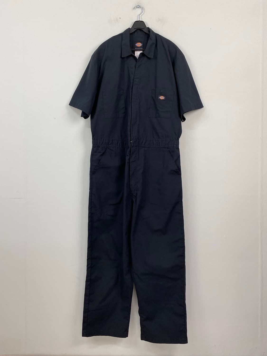 디키즈 Dickies 반팔 블랙 점프슈트 커버올 L <363> 상품이미지1
