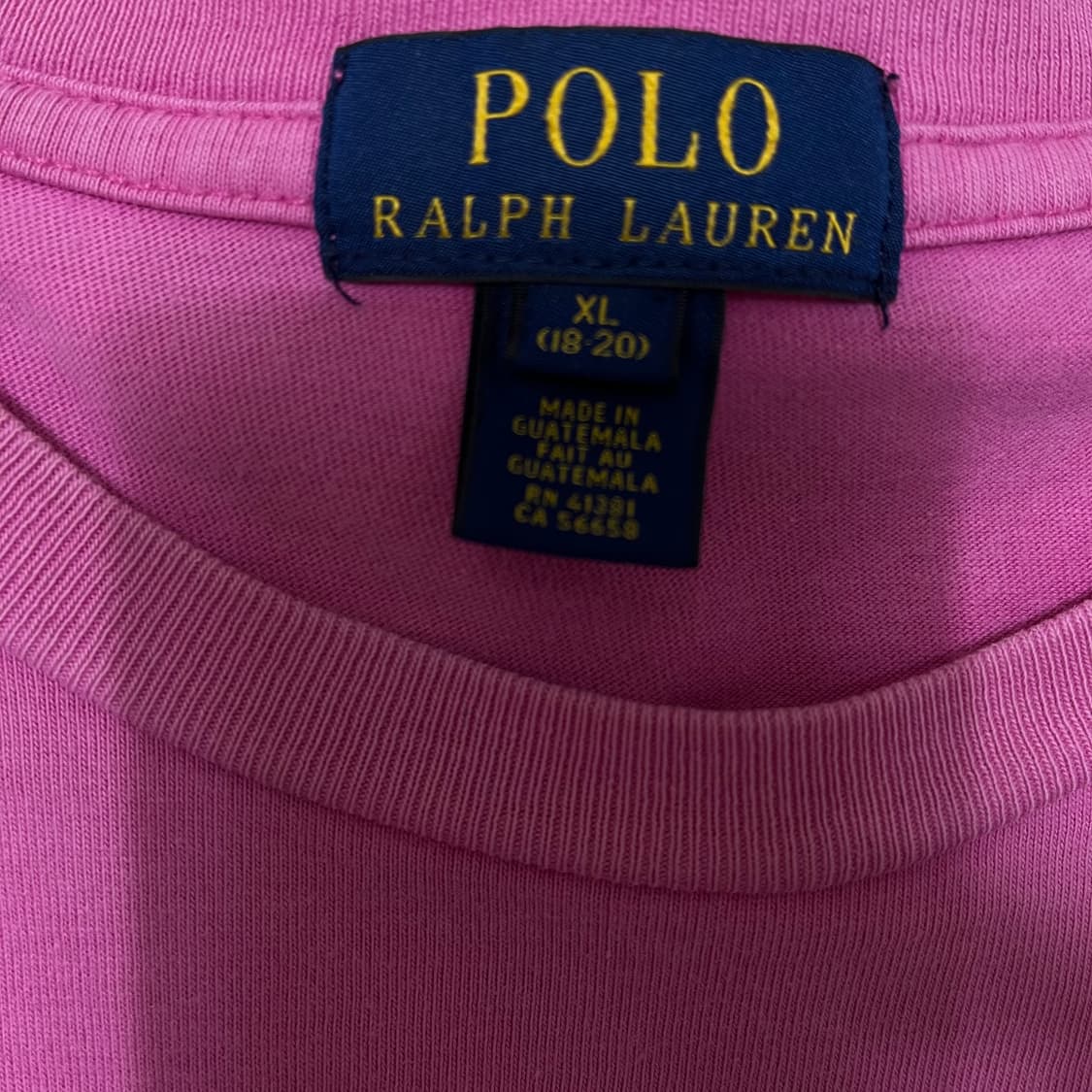 폴로 랄프로렌 여성 빅포니 3 반팔티 XL(18-20)/105 상품이미지4