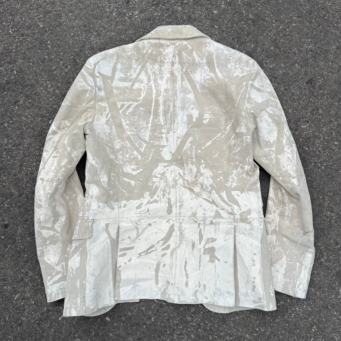 마르첼로 팜팔로니 페인팅 돈피 자켓 상품이미지6