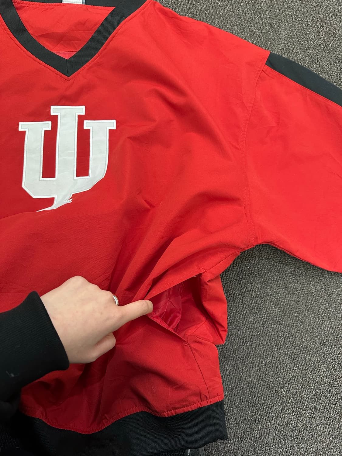 2XL)아메리카 빈티지 인디애나 로고 탑 상품이미지4