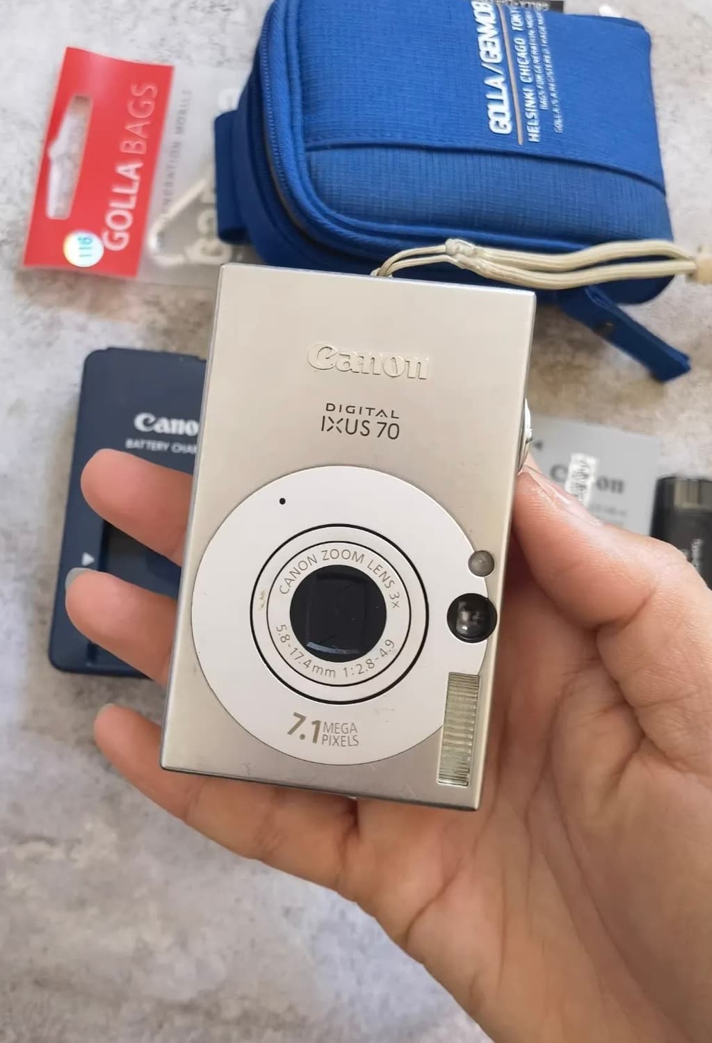 캐논 익서스 70 CANON IXUS 70 빈티지 디지털카메라 디카 상품이미지7