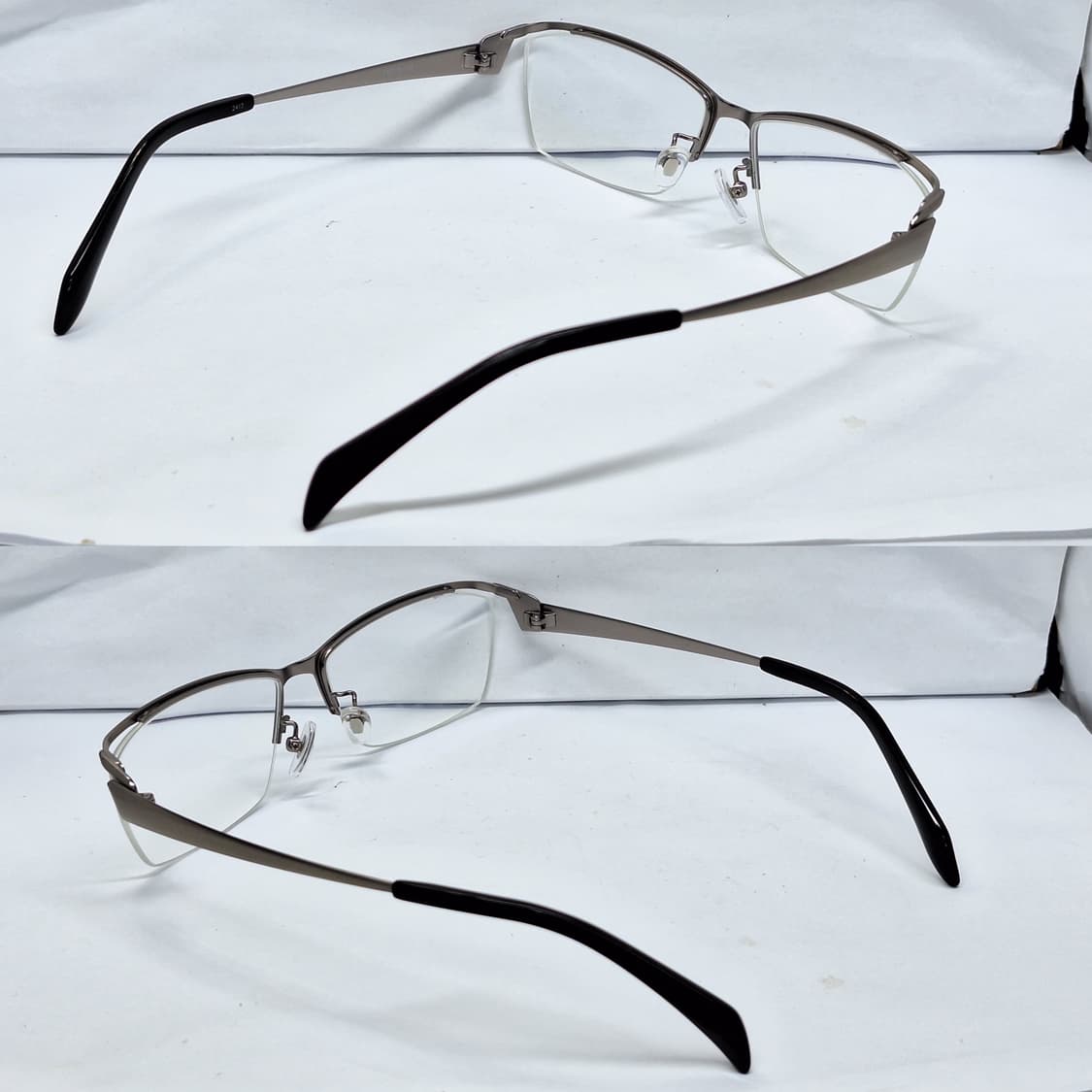 2413 반무테 클래식 안경테 59mm 빅사이즈 일본 수입 패션 레트로  상품이미지5