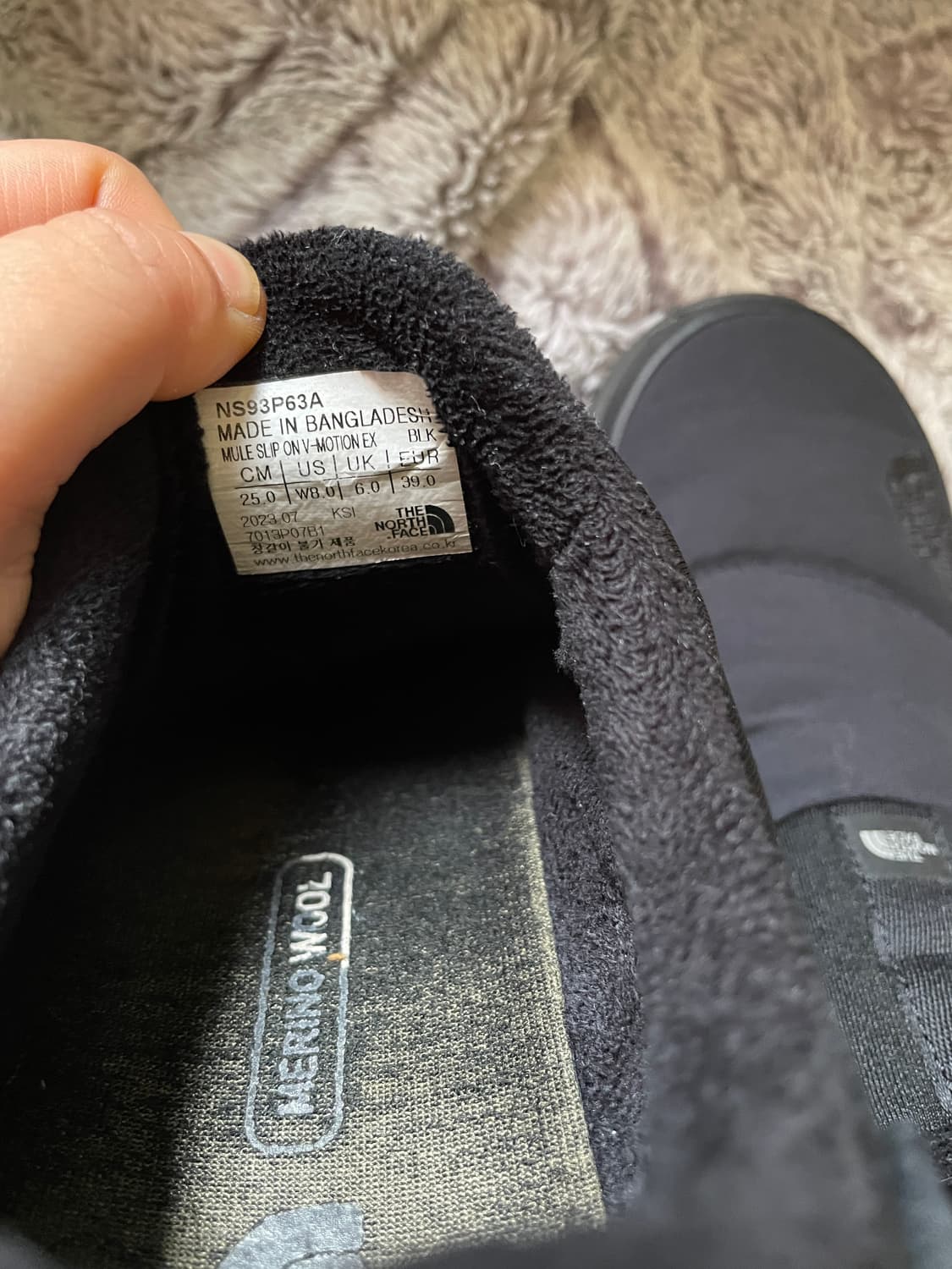 노스페이스 v모션 슬립온 상품이미지6