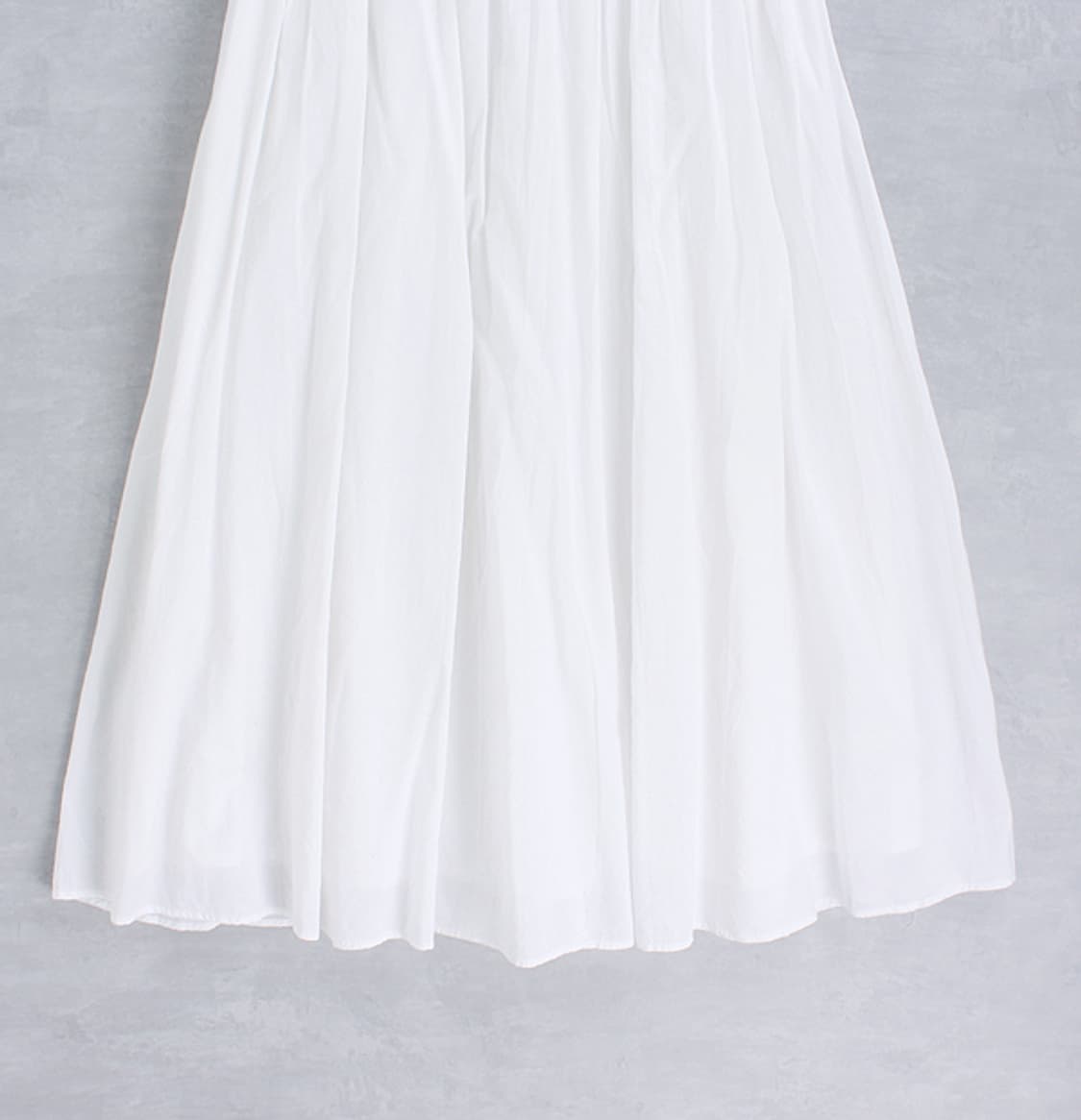 CINEMA CLUB _ white cotton skirt _S4379 상품이미지4