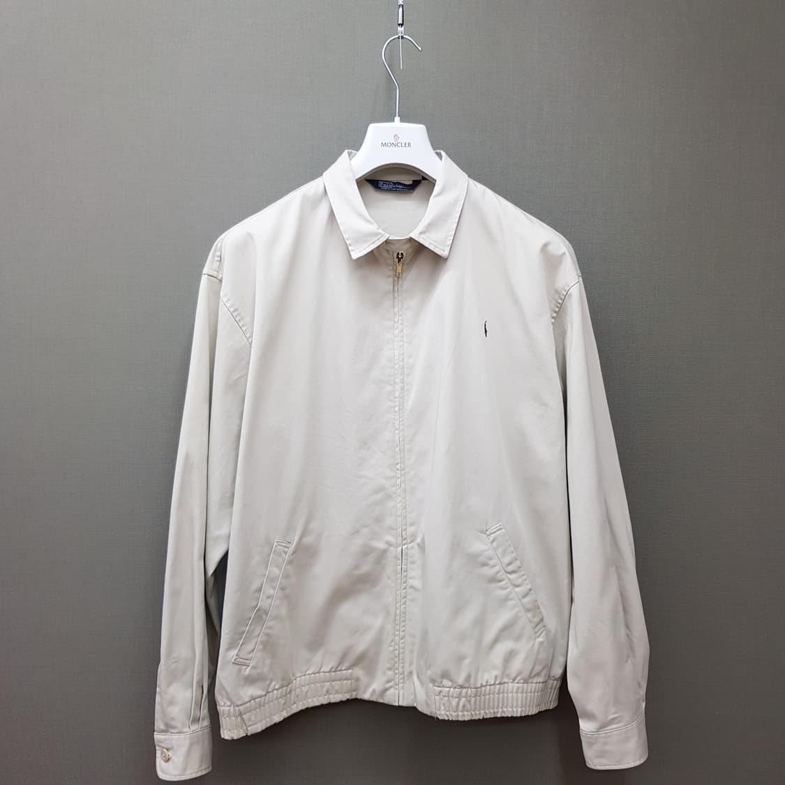 폴로 랄프로렌 카라넥 코튼 집업 자켓 L사이즈 상품이미지1