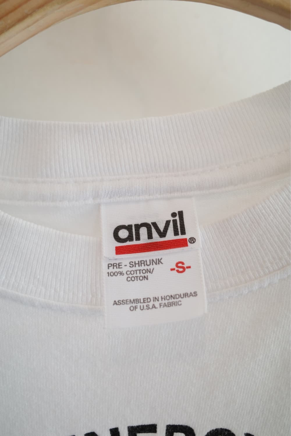 anvil 빈티지 프린팅 티셔츠  상품이미지3