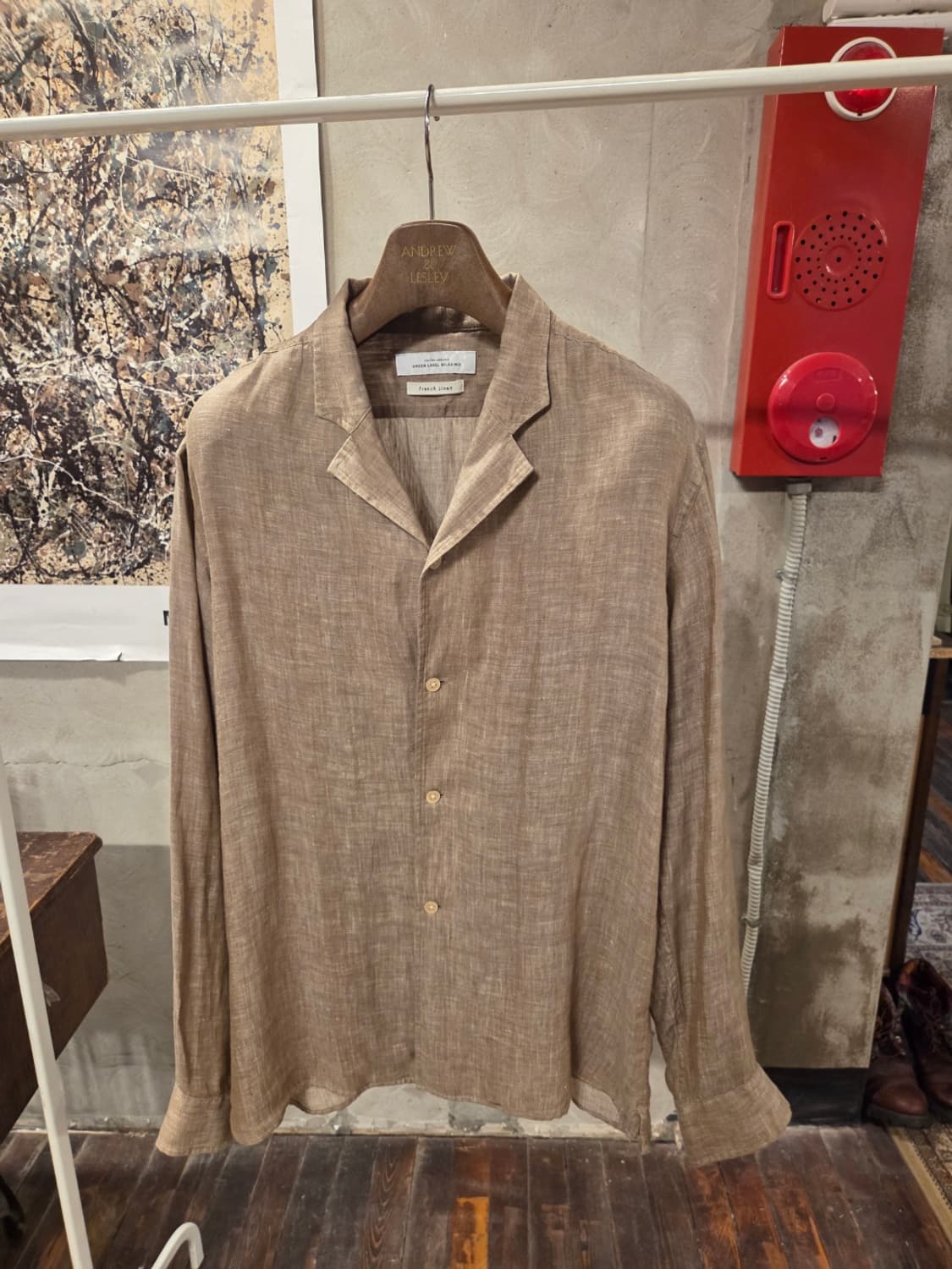 유나이티드 애로우 린넨셔츠 상품이미지1