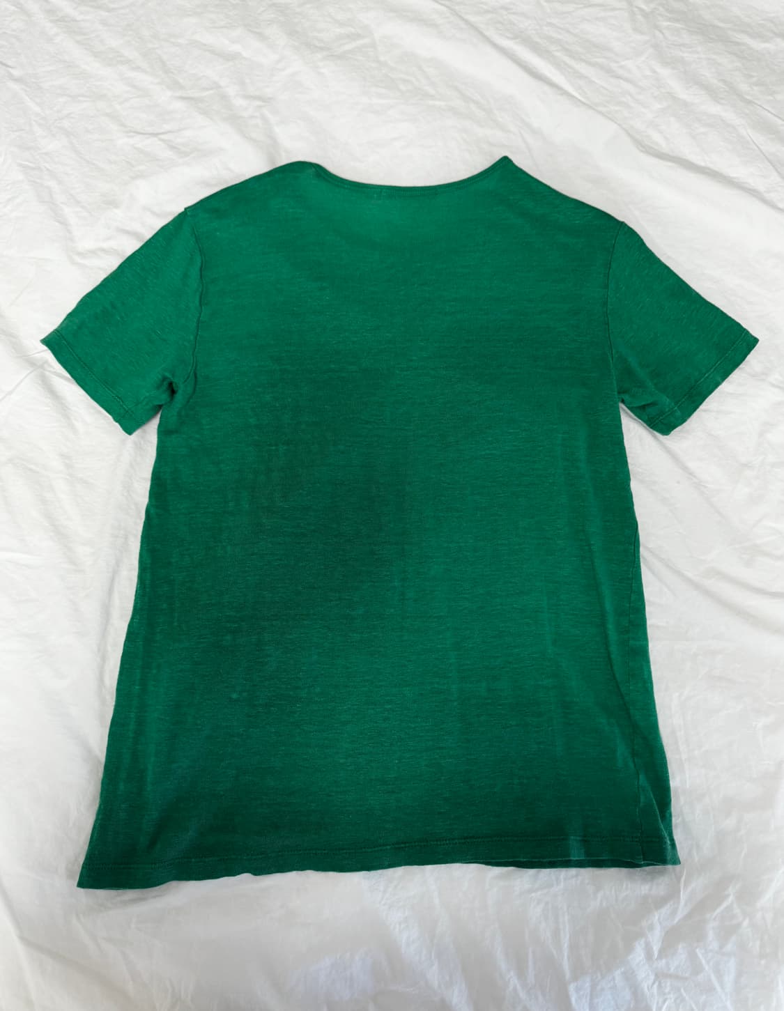 알랙산더 왕 그린 린넨 티 XS 상품이미지2