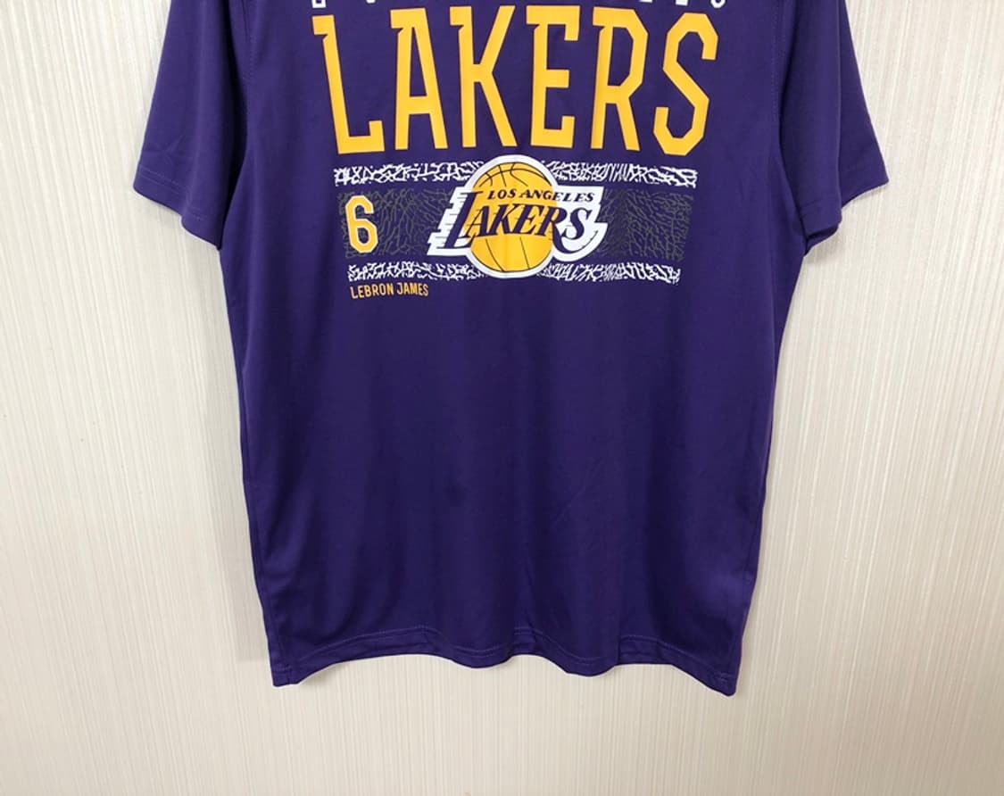 NBA LA레이커스 플레이어티셔츠 L #6 르브론제임스 상품이미지3