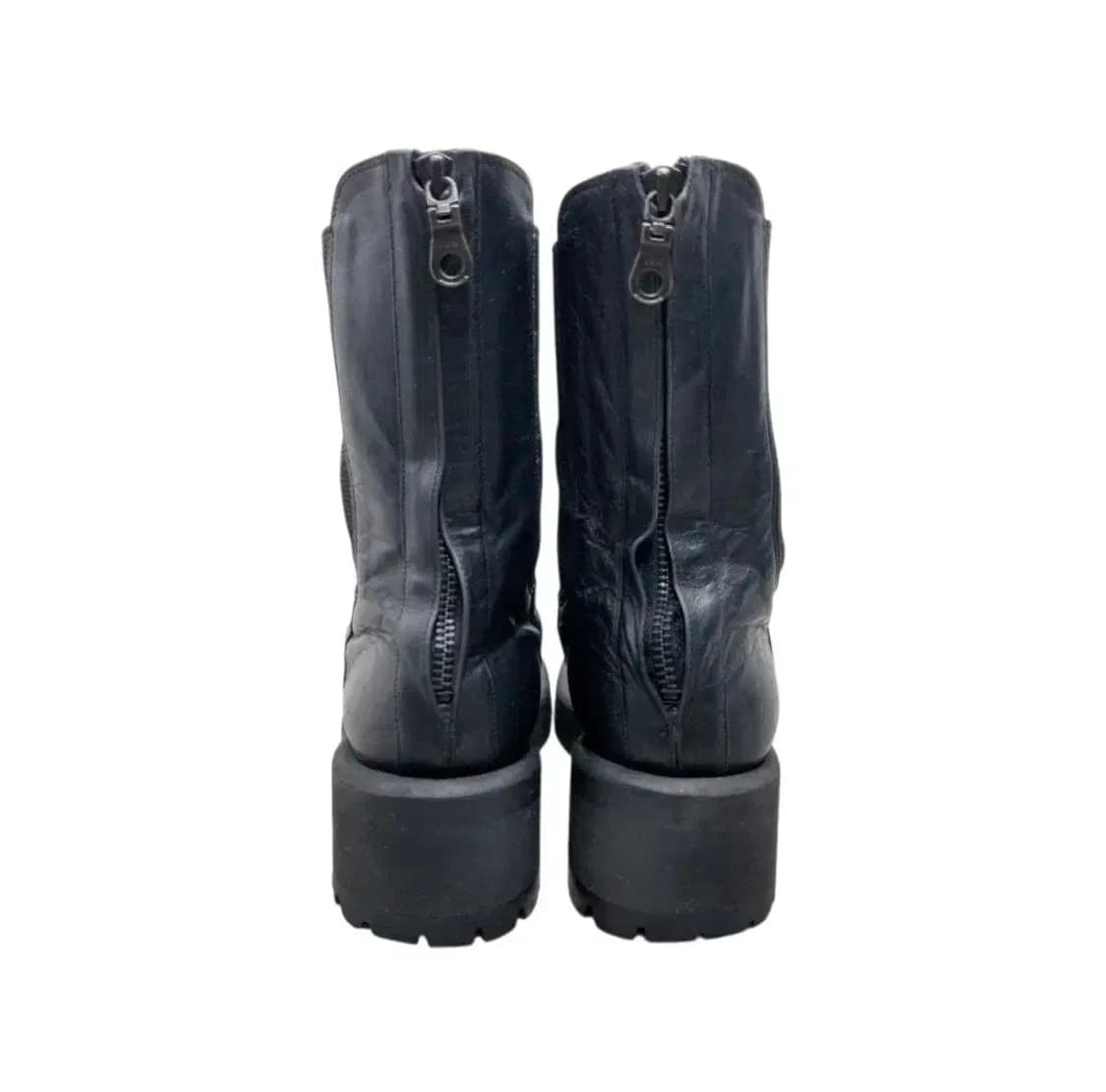 요지 야마모토 느와르 레더 첼시 부츠 상품이미지5