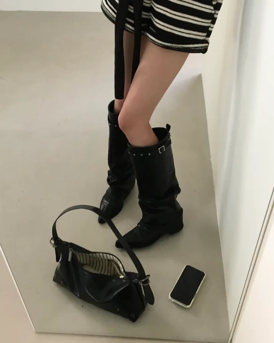 웨스턴 폴드 부츠(240) 상품이미지1