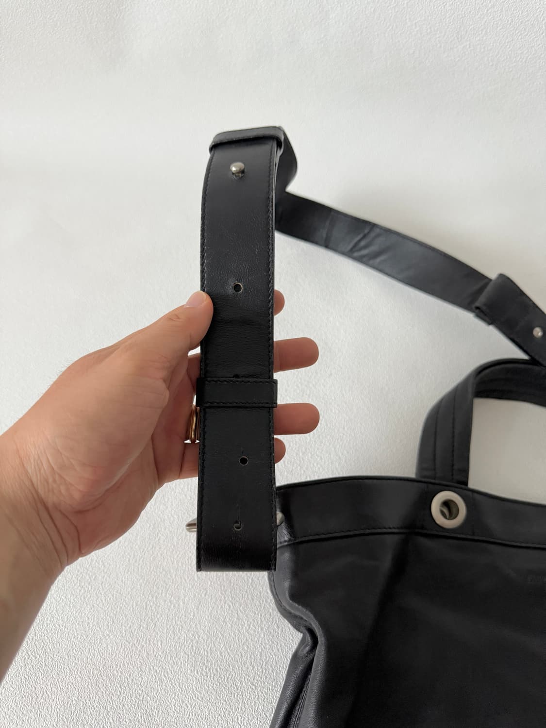 엠포리오 아르마니(EMPORIO ARMANI) 레더 토트백(크로스 가능) 상품이미지5